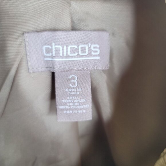Chico's Jacket Womens 3 (XLarge) - Picture 6 of 8